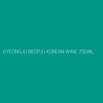 Product GYEONGJU BEOPJU KOREAN WINE 700ML