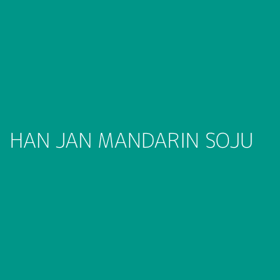 Product HAN JAN MANDARIN SOJU