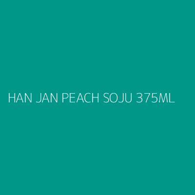 Product HAN JAN PEACH SOJU 375ML