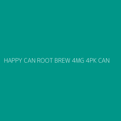 Product HAPPY CAN ROOT BREW 4MG 4PK CAN