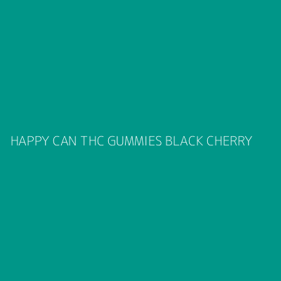 Product HAPPY CAN THC GUMMIES BLACK CHERRY