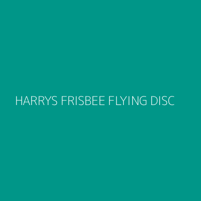 Product HARRYS FRISBEE FLYING DISC