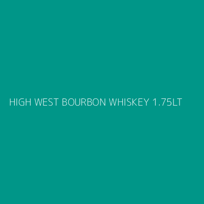 Product HIGH WEST BOURBON WHISKEY 1.75LT