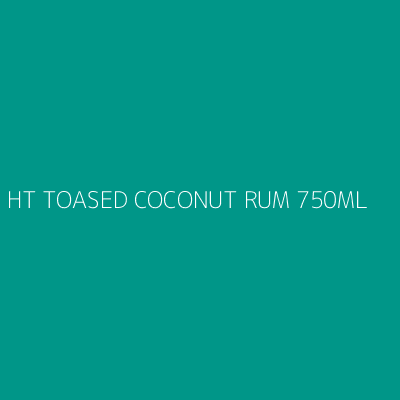 Product HT TOASED COCONUT RUM 750ML