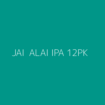 Product JAI  ALAI IPA 12PK
