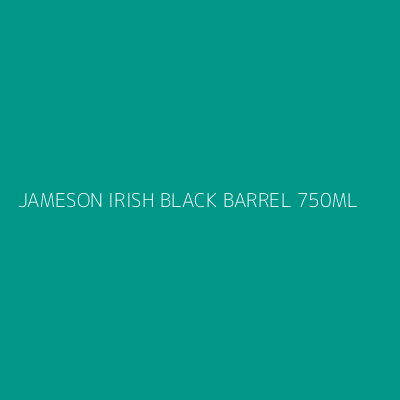 Product JAMESON IRISH BLACK BARREL 750ML
