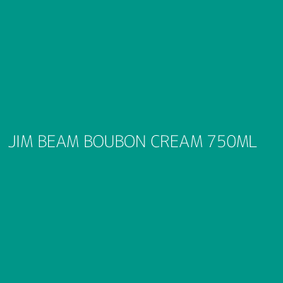 Product JIM BEAM BOUBON CREAM 750ML