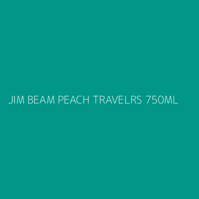 Product JIM BEAM PEACH TRAVELRS 750ML
