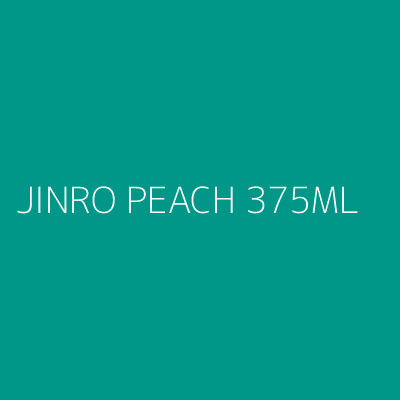 Product JINRO PEACH 375ML