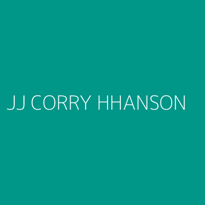 Product JJ CORRY HHANSON