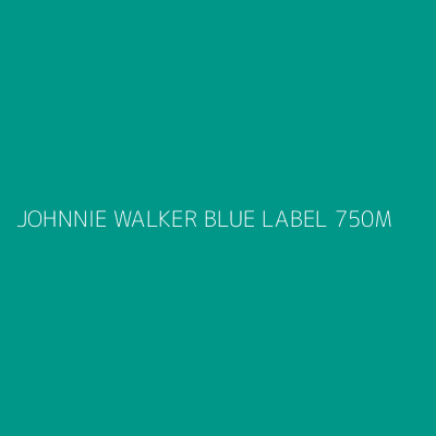 Product JOHNNIE WALKER BLUE LABEL 750M