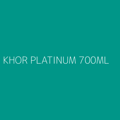 Product KHOR PLATINUM 700ML