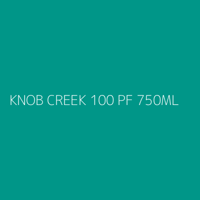 Product KNOB CREEK 100 PF 750ML