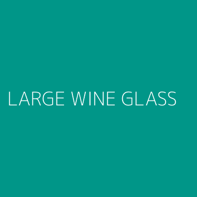 Product LARGE WINE GLASS