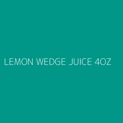 Product LEMON WEDGE JUICE 4OZ