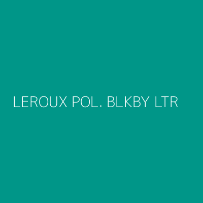 Product LEROUX POL. BLKBY LTR