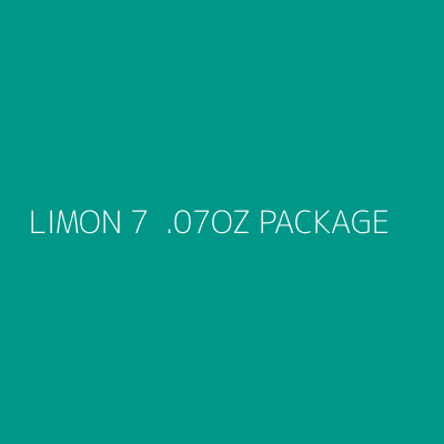 Product LIMON 7  .07OZ PACKAGE