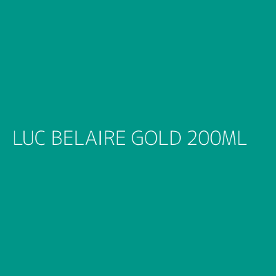 Product LUC BELAIRE GOLD 200ML