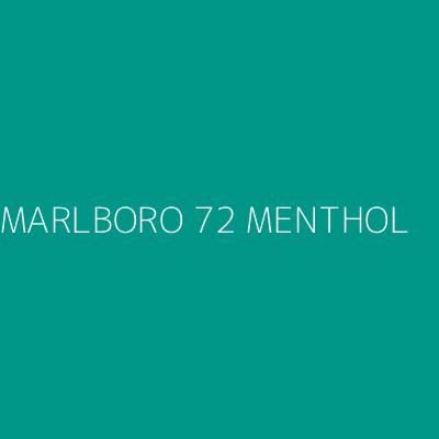 Product MARLBORO 72 MENTHOL