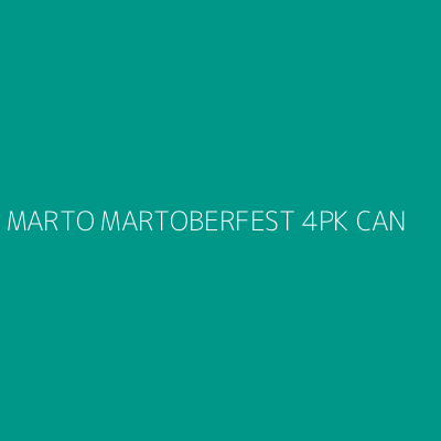 Product MARTO MARTOBERFEST 4PK CAN