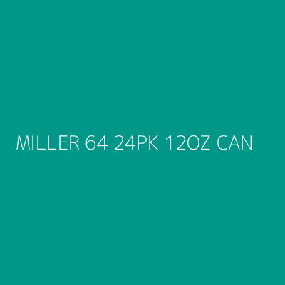 Product MILLER 64 24PK 12OZ CAN