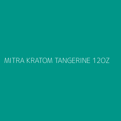 Product MITRA KRATOM TANGERINE 12OZ