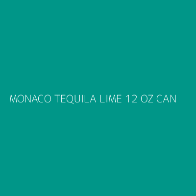 Product MONACO TEQUILA LIME 12 OZ CAN