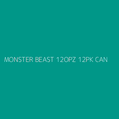 Product MONSTER BEAST 12OPZ 12PK CAN
