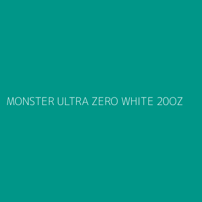 Product MONSTER ULTRA ZERO WHITE 20OZ