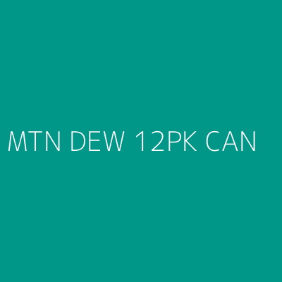 Product MTN DEW 12PK CAN