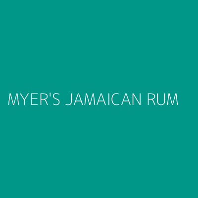 Product MYER'S JAMAICAN RUM