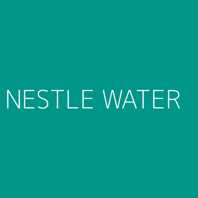 Product NESTLE WATER