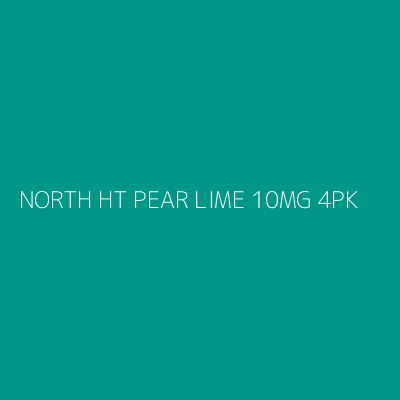 Product NORTH HT PEAR LIME 10MG 4PK