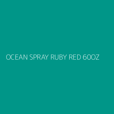 Product OCEAN SPRAY RUBY RED 60OZ 