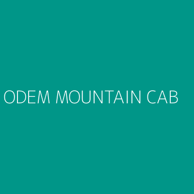 Product ODEM MOUNTAIN CAB