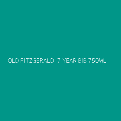 Product OLD FITZGERALD  7 YEAR BIB 750ML