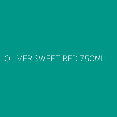 Product OLIVER SWEET RED 750ML