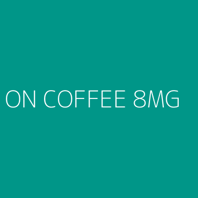 Product ON COFFEE 8MG