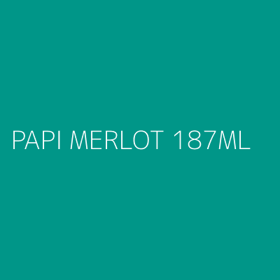 Product PAPI MERLOT 187ML