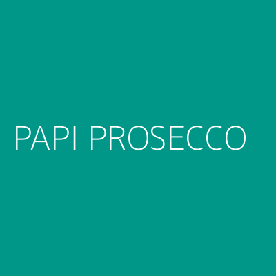 Product PAPI PROSECCO