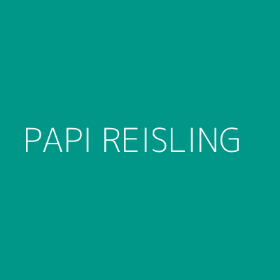 Product PAPI REISLING