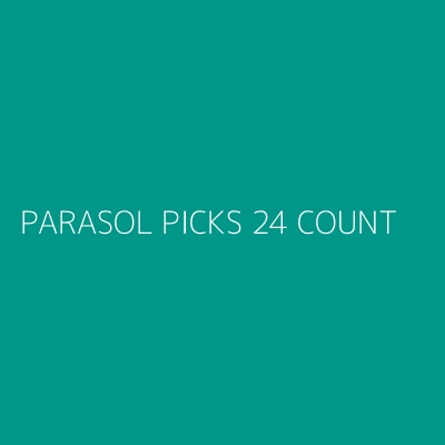 Product PARASOL PICKS 24 COUNT