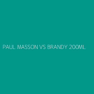 Product PAUL MASSON VS BRANDY 200ML