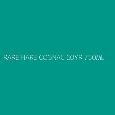 Product RARE HARE COGNAC 60YR 750ML