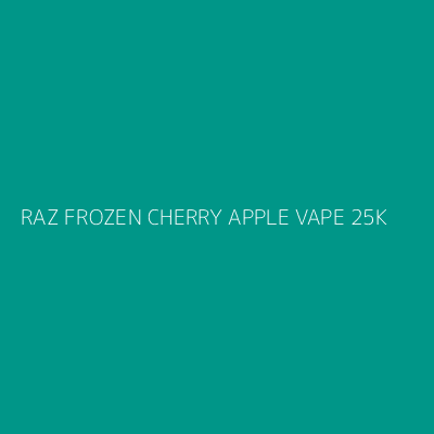 Product RAZ FROZEN CHERRY APPLE VAPE 25K