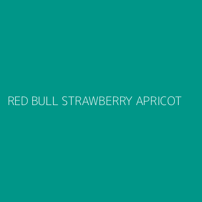 Product RED BULL STRAWBERRY APRICOT