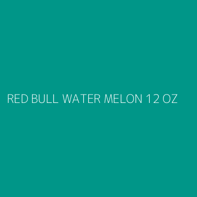 Product RED BULL WATER MELON 12 OZ