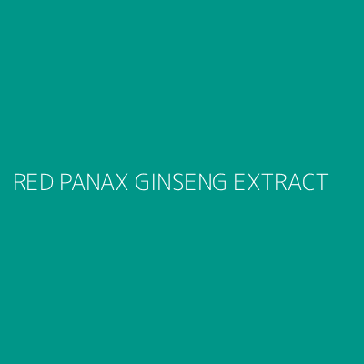 Product RED PANAX GINSENG EXTRACT