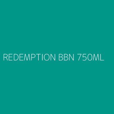 Product REDEMPTION BBN 750ML