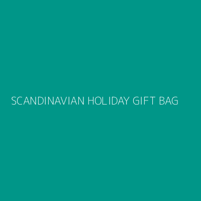 Product SCANDINAVIAN HOLIDAY GIFT BAG